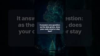 Big O 💡 Learn to code with 300+ cinematic lessons → codesamur.ai #coding #learntocode #program