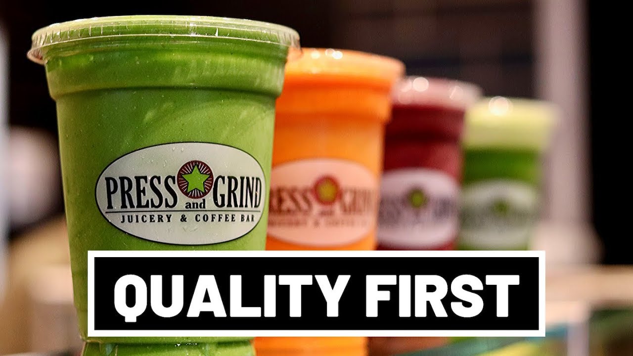 High End Coffee Shops Know One Thing... Quality First Press & Grind