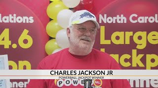 NC Powerball winner claims jackpot