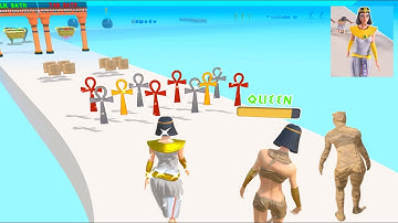 Cleopatra Run / All Levels Gameplay Android iOS