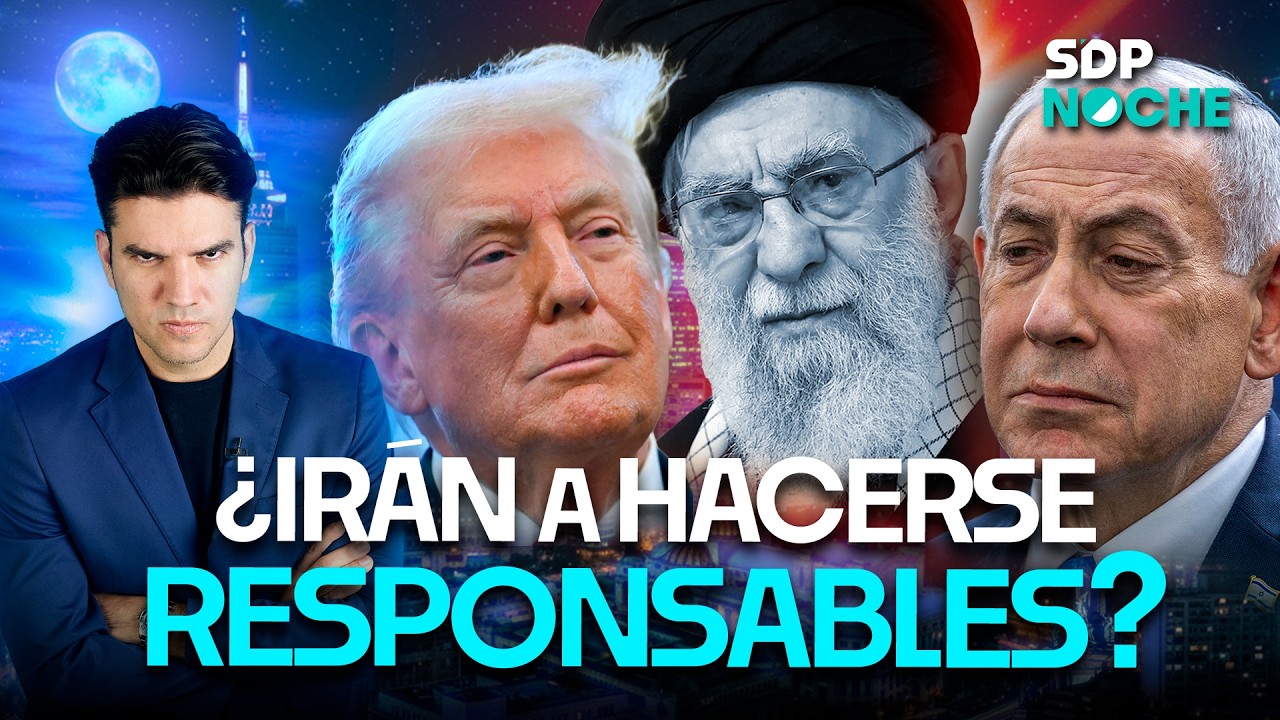 EU. ATACA Irán; muere AYATOLA y los fanáticos lo niegan todo | PONCHO GUTIÉRREZ en SDPnoche 🌙