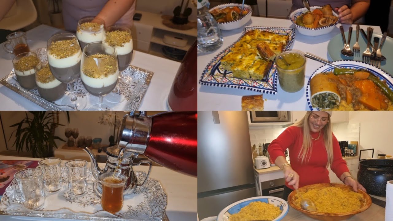 لمّة 100% تونسية في الغربة🇹🇳 سهرتنا في دار بنت خالتي🥰