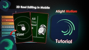 How to Edit 3D Viral Reel on Mobile | Alight Motion Live Editing Tutorial (Step-by-Step)