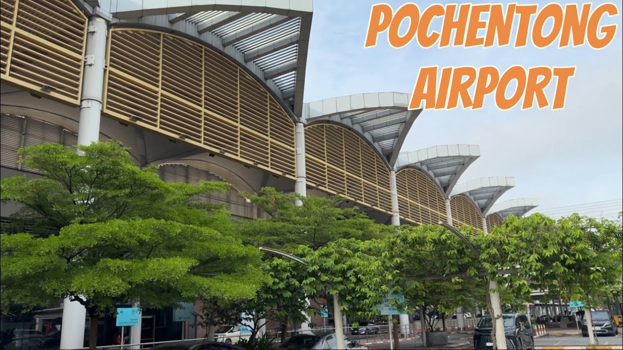 Pochentong International Airport Before it Closed in Phnom Penh City, Cambodia