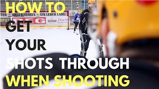 MHH Hockey Tutorials - How To Get Your Shots Through When Shooting