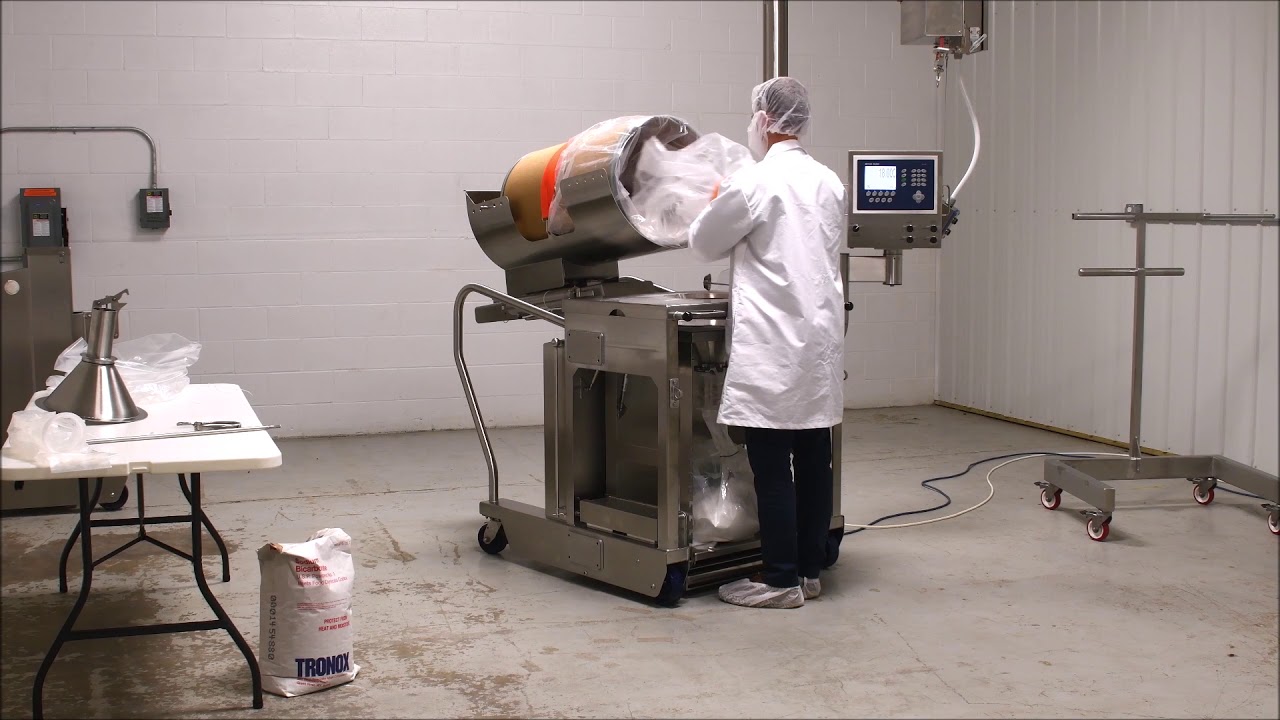 Material Transfer Station - Single Use Bag Application (Drum Transfer)