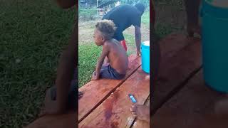 mob papua anak kecil ni paling lucu