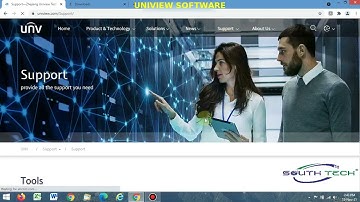 SouthTech Uniview (UNV) DVR/NVR Where to download CMS software : EZStation