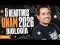 UNAM 2026: 5 Reactivos de Biología que siempre vienen en el examen
