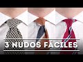 Los 3 nudos de corbata más fáciles para principiantes – Instrucciones paso a paso – resultados