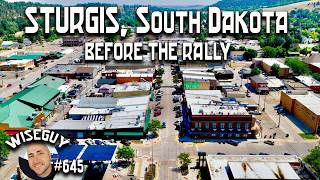 A Walk-through Main Street STURGIS, South Dakota ||| One Week Before the Rally