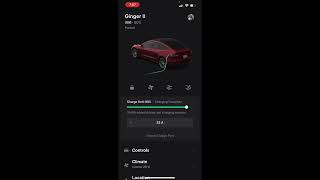 Tesla Mobile App Update   Tire Pressure #Shorts screenshot 4