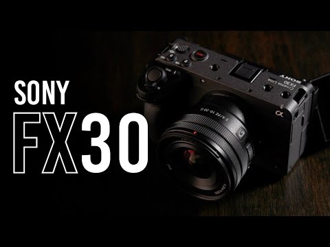 Sony FX30: An FX3 Body with an APS-C Sensor!