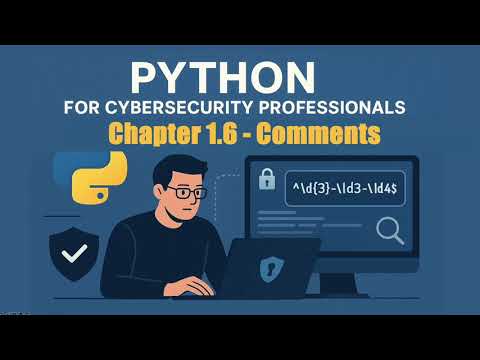 Capa de Python for Cybersecurity Professionals with PCEP Prep - Chapter 1 Section 6
