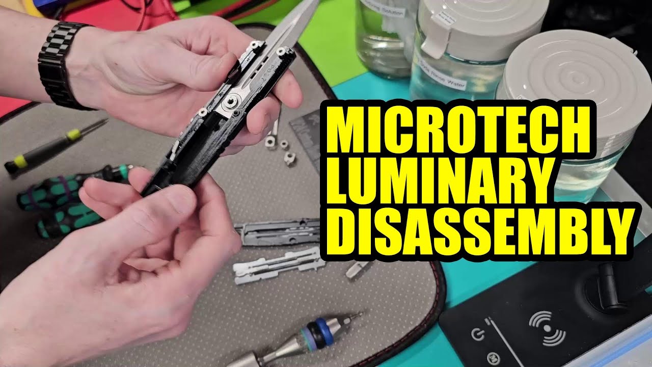 Microtech Knives Luminary Disassembly