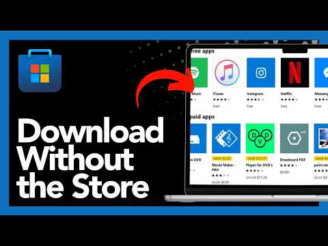 How To Download Apps On Laptop/PC Without Microsoft Store - Step By Step