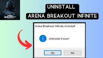 How to Uninstall Arena Breakout Infinite on PC