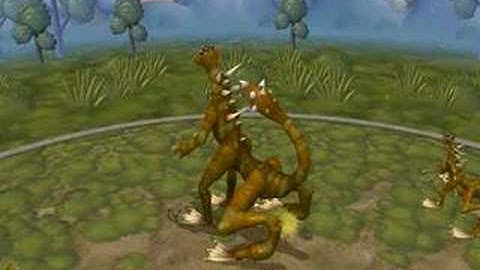 Spore Creature Editor Example (Caudaenchinatus)