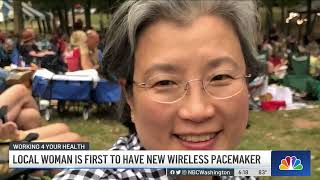 Cecilia Lee Receives Experimental Dual-Chamber Wireless Pacemaker