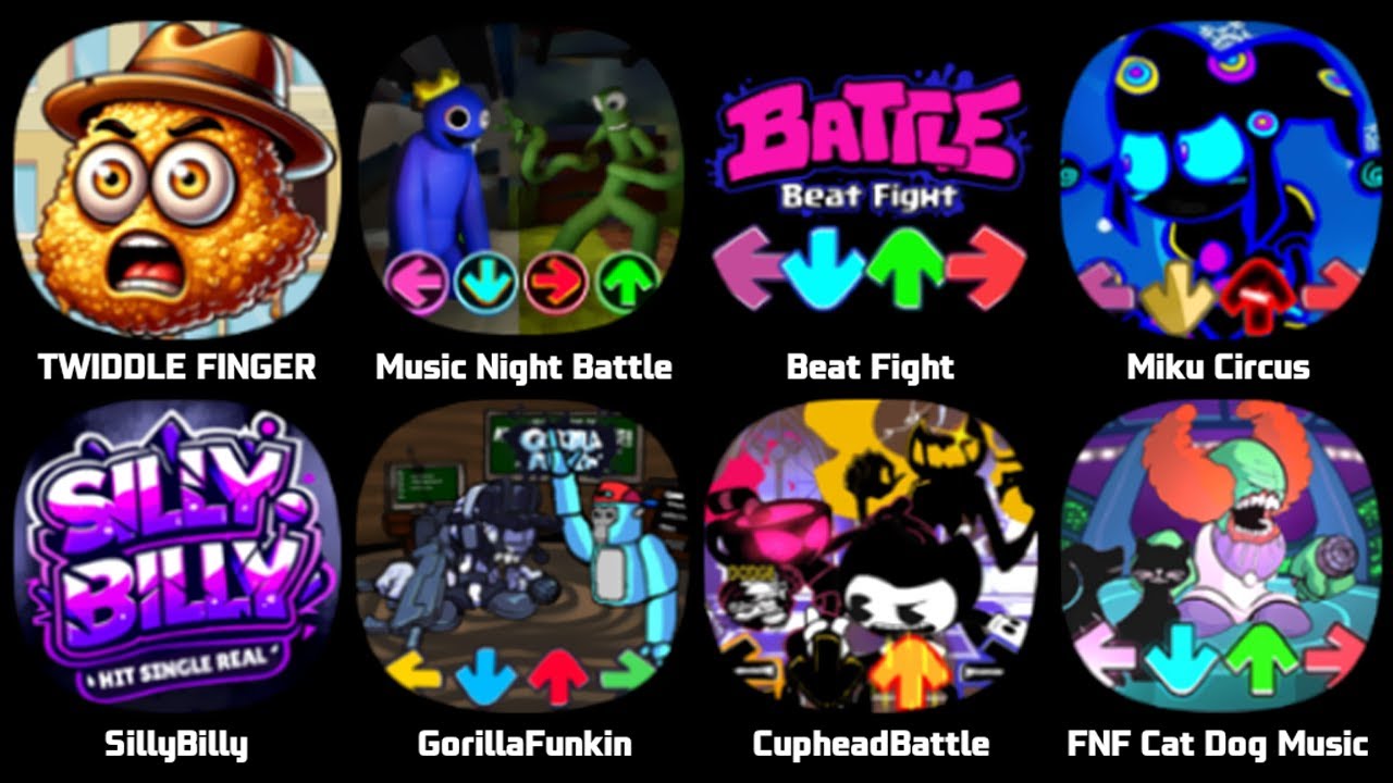 FNF Cyborg, Sour Grapes, Bad Word, Tankman, FNFFriday Night Shift, Final Poem, DDTO Girls Sing It