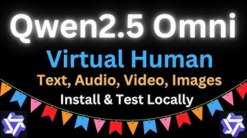 Qwen Produces Virtual Human - Qwen2.5 Omni - Install Thinker-Talker Locally