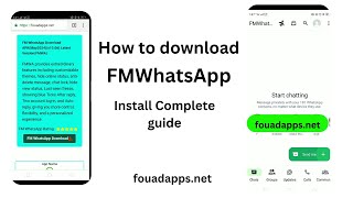 How to Download & Install FM WhatsApp Latest Version | Step-by-Step Guide from Fouad apps net screenshot 2