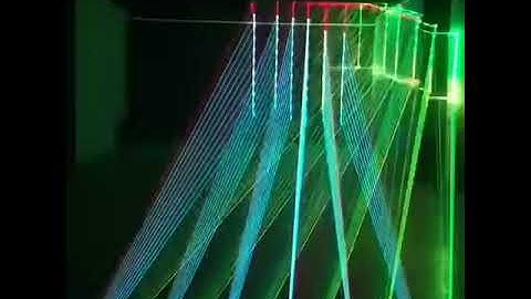 High quaity 6 eye 2W rgb Animated laser light for disco wedding show ktv party 3d effect