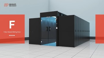 cold aisle containment  hot aisle containment  prefabricated module datacenter skid modules