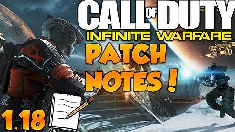 Infinite Warfare: UPDATE 1.18 PATCH NOTES - Stallion 44. + G-RAIL FREE Weapons!!
