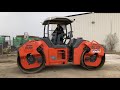 LOT 148 - HAMM (2012) HD+ 140 VO ARTICULATING VIBRATORY TANDEM ROLLER