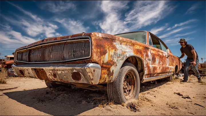 ASMR Car Restoration! Full Dodge Charger Build from Scrapyard
