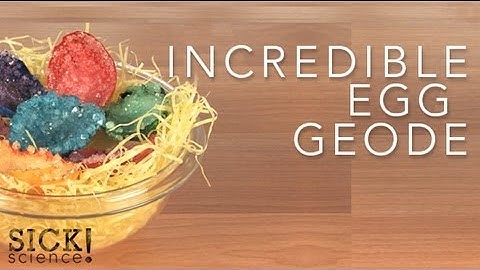 Incredible Egg Geode - Sick Science! #082