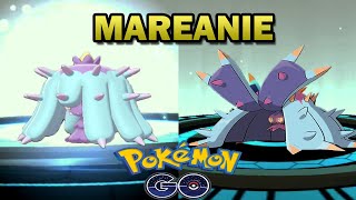 ◓ Pokémon GO: Mareanie, Toxapex e diversos Pokémon Brilhantes