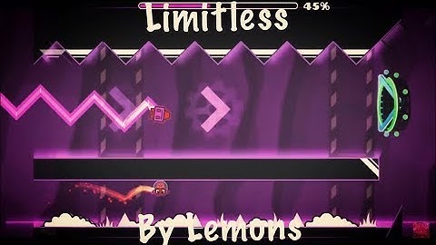 Geometry Dash | Limitless (hard demon) by Lemons