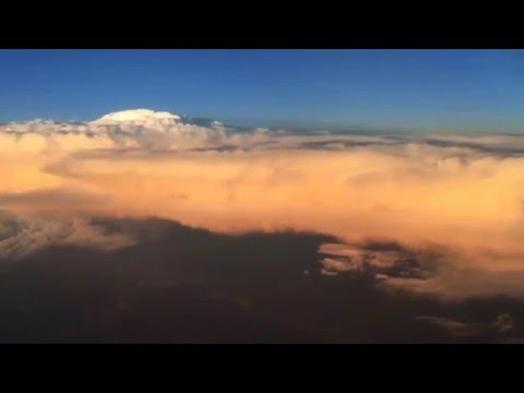 Tornadic Supercell North Tulsa Aerial View March 30, 2016