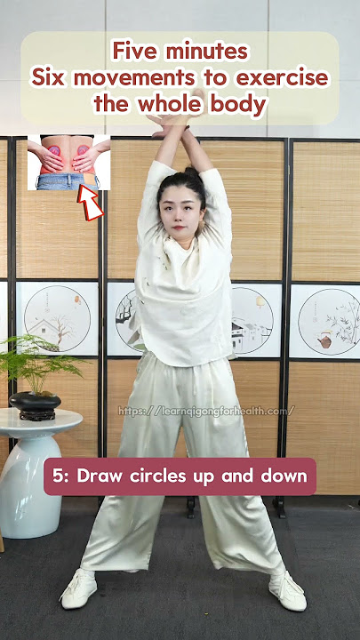 Five minutes,six movements to exercise the whole body.#tcm #fyp #taichi #exercises #antiaging