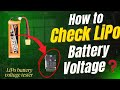 How to check LiPo battery voltage? || how to use LiPo voltage tester? #ftsankit #india
