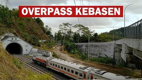 KEBASEN TRAIN TUNNEL - Indonesian Railways Videos