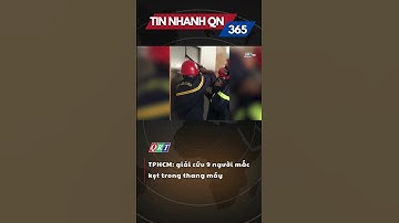 Giải cứu 9 người mắc kẹt trong thang máy #shorts