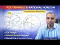 PZX Triangle with Numericals | Rational Horizon Diagram | Mate Exam MMD | Celestial l Navigation 🚢 