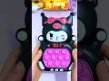 Kuromi game push is👿😀#japan #sanrio #toys #accessories #popit #kuromi #game #satisfying #squishy