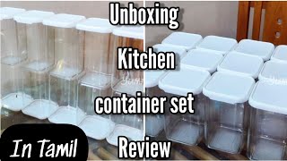 Airtight Grocery Container unboxing video | honest review | containers for kitchen | yd