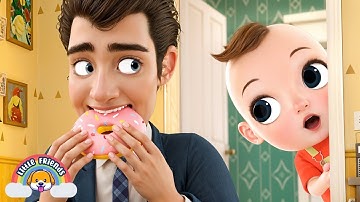 Daddy Daddy Yes Baby - Nursery Rhymes & Kids Songs | Little Friends