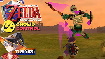 Ocarina of Time Randomizer w/ Crowd Control ft. @braggaboutit | 11.29.2025