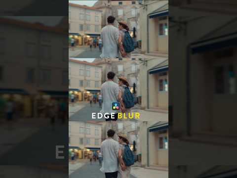 Edge blur effect