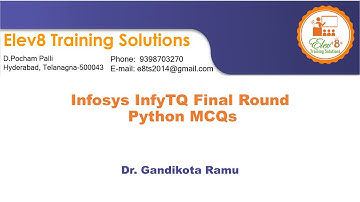 Infosys InfyTQ Final Round Python MCQs Explanation with Examples-