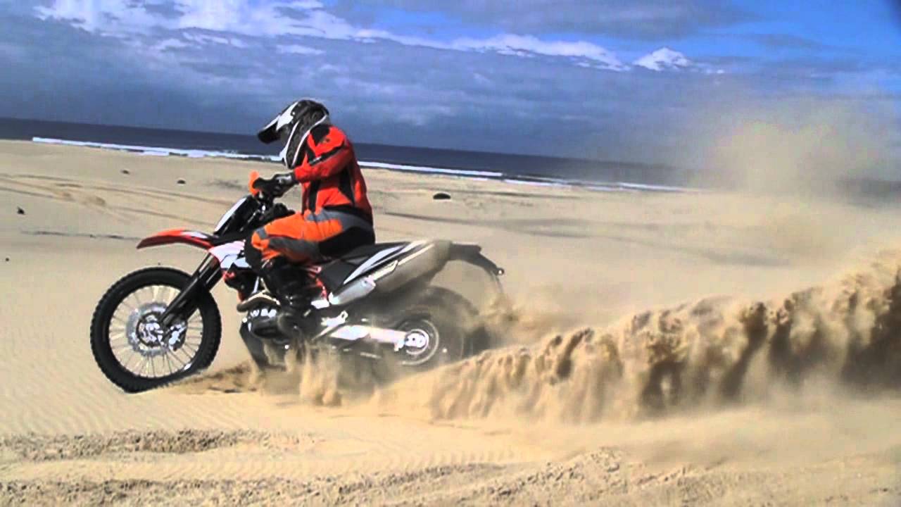 dirt bike funny moments Review KTM690 - First Impressions - handling