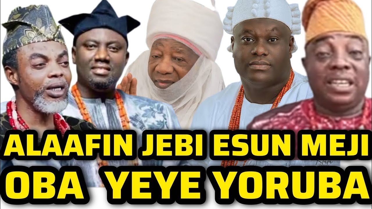 ALAAFIN JEBI ESUN MEJI YI O! AWON OMO ILORIN FI OJU OONI GBO ILE LORI IWA ALAAFIN OYO. OBA TI WO WA.