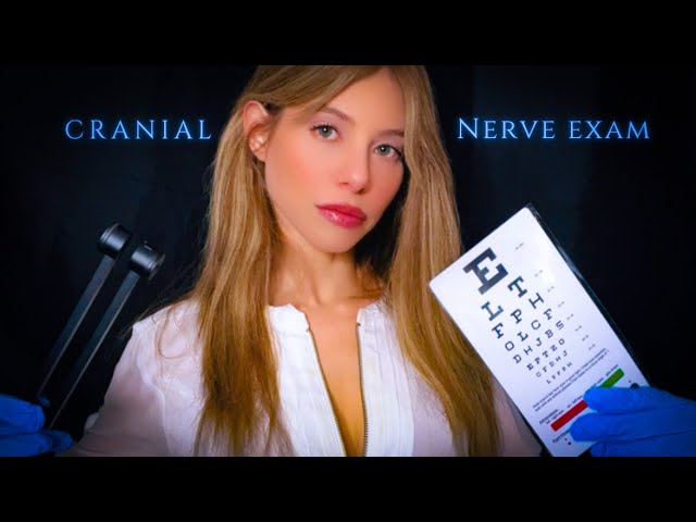 [ASMR ROLEPLAY] Relaxing Soft Spoken - Cranial Nerve Exam