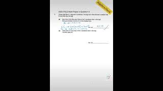 2025 PSLE Math Paper 2 Question 3 Algebra Hack #psle #math #algebrahack WWW.MODELMETHOD.COM